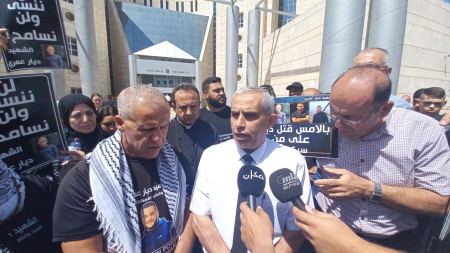  تقديم تصريح ادّعاء ضد قاتل الشهيد دياري عمري